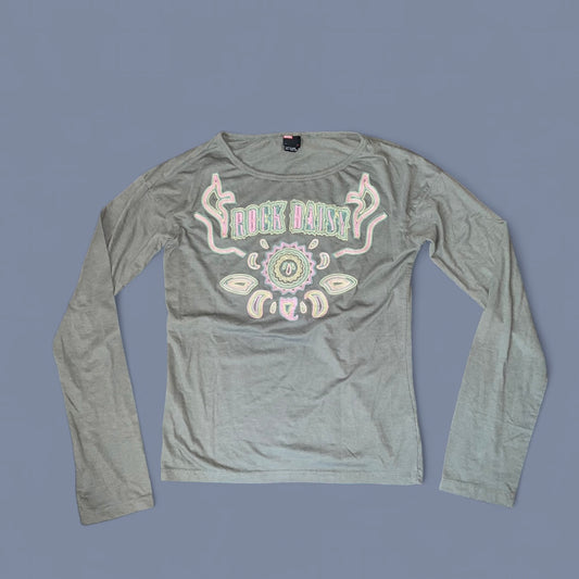 Vintage Diesel Khaki Green Long Sleeve