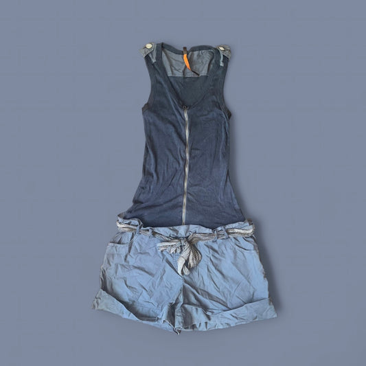 Vintage Cop. Copine Muted Blue Romper
