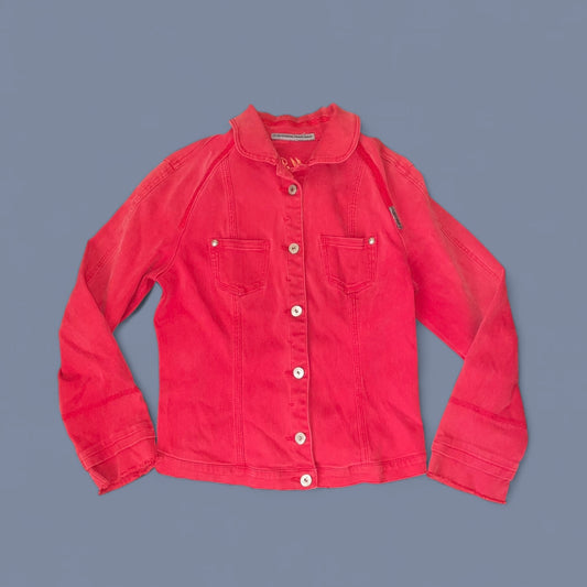 Vintage Marithé + François Girbaud Red Utility Jacket