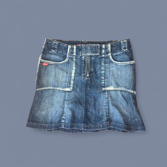 Vintage 00s Miss Sixty Denim Midi Skirt