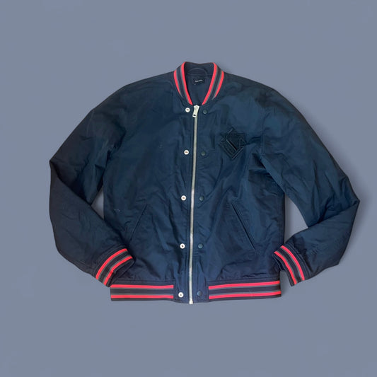 Diesel Black and Red Bomber Jacket
