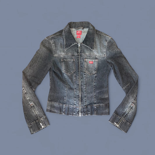 Vintage Miss Sixty Black Denim Jacket
