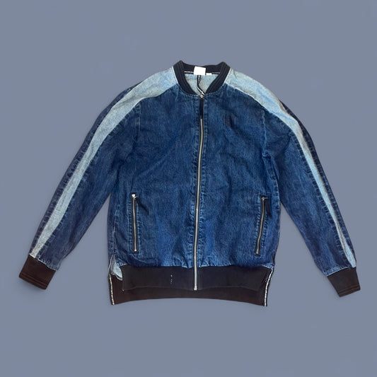 Vintage Puma Denim Bomber Jacket