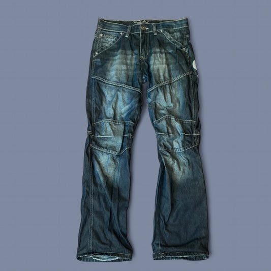 Vintage G-Star Dark Wash Cinch Back Jeans