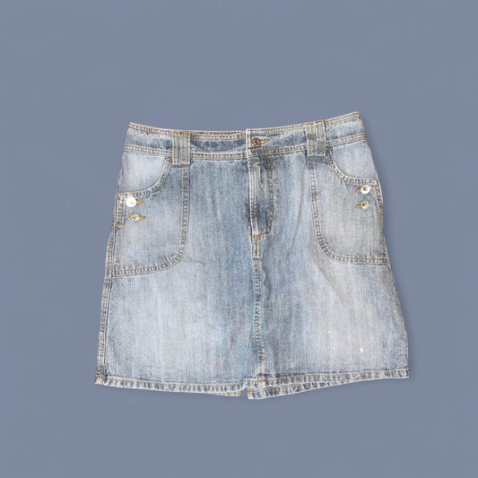 Dolce & Gabbana Denim Midi Skirt